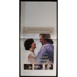 CRAZY HEART - Cooper - Gyllenhaal, Bridges - LOCANDINA ORIGINALE 2009