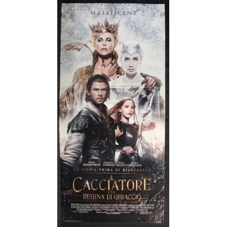 IL CACCIATORE E LA REGINA DI GHIACCIO - Troyan - Theron-LOCANDINA ORIGINALE 2016