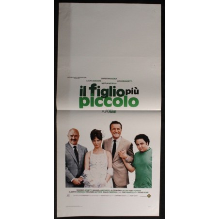 IL FIGLIO PIU' PICCOLO - Avati - Morante, De Sica - LOCANDINA ORIGINALE 2010