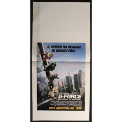 G-FORCE SUPERSPIE IN MISSIONE - Yeatman - Arnett, Nighy-LOCANDINA ORIGINALE 2009