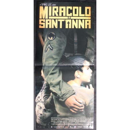 MIRACOLO A SANT'ANNA - Lee - Ealy, Luke - LOCANDINA ORIGINALE 2008