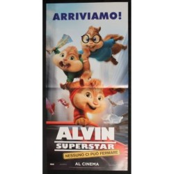 ALVIN SUPERSTAR - Hill - Cross, Lee - LOCANDINA ORIGINALE 2007