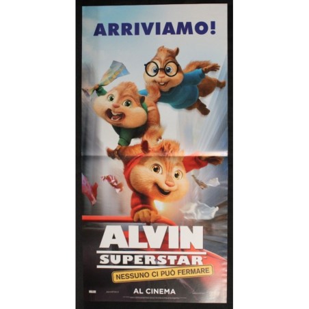 ALVIN SUPERSTAR - Hill - Cross, Lee - LOCANDINA ORIGINALE 2007