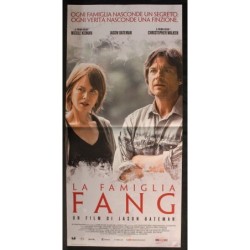 LA FAMIGLIA FANG - Bateman - Walken, Kidman - LOCANDINA ORIGINALE 2015