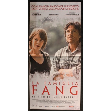 LA FAMIGLIA FANG - Bateman - Walken, Kidman - LOCANDINA ORIGINALE 2015