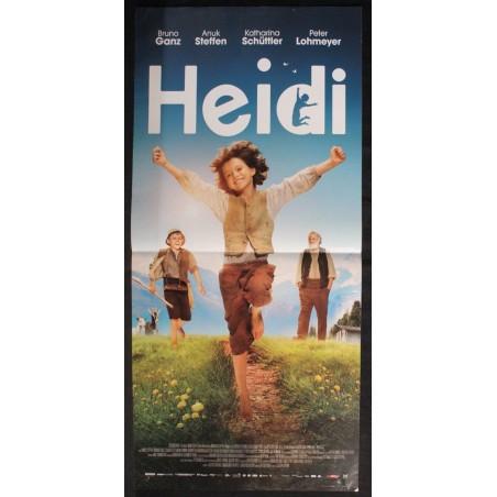 HEIDI - Gsponer - Ganz, Steffen - LOCANDINA ORIGINALE 2015