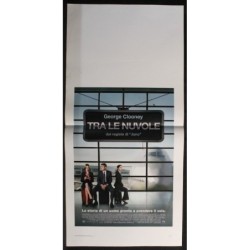 TRA LE NUVOLE - Reitman - Farmiga, Clooney - LOCANDINA ORIGINALE 2009