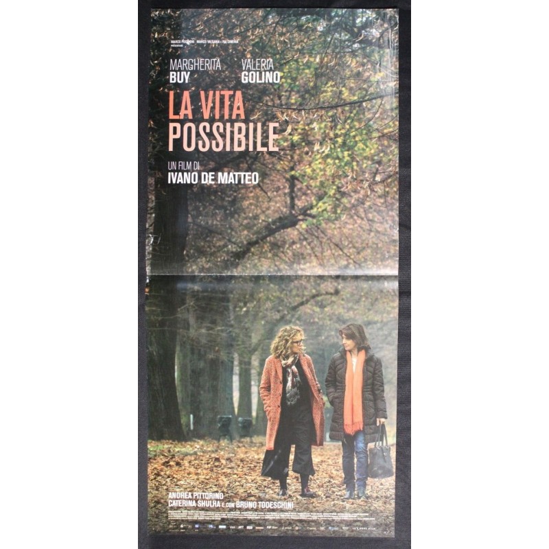 LA VITA POSSIBILE - De Matteo - Golino, Buy - LOCANDINA ORIGINALE 2016