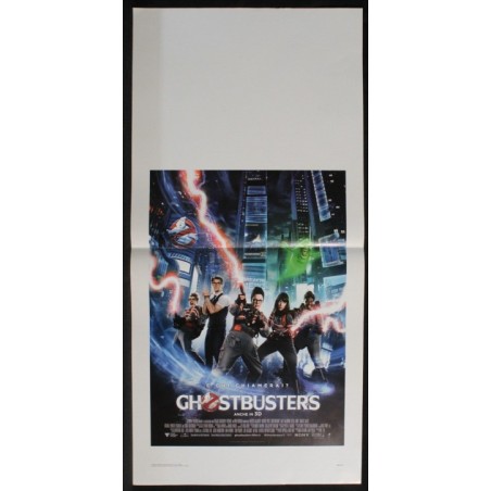 GHOSTBUSTERS - Feig - Wiig, McCarthy - LOCANDINA ORIGINALE 2016