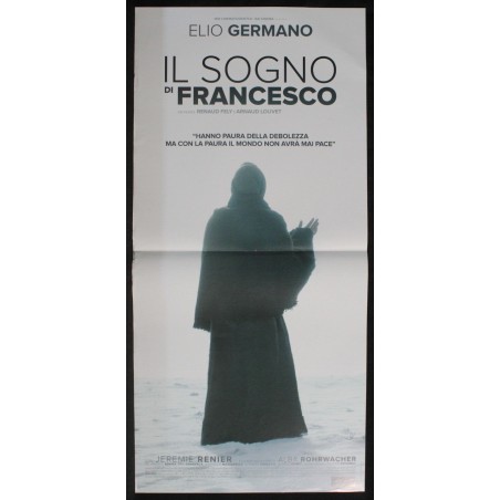IL SOGNO DI FRANCESCO - Fely, Louvet - Renier, Germano -LOCANDINA ORIGINALE 2016