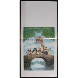 WINNIE THE POOH - Anderson, Hall - Kenny, Cummings - LOCANDINA ORIGINALE 2011