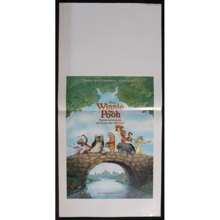 WINNIE THE POOH - Anderson, Hall - Kenny, Cummings - LOCANDINA ORIGINALE 2011