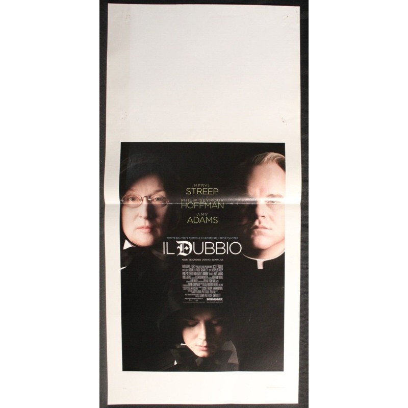 IL DUBBIO - Shanley - Hoffman, Streep - LOCANDINA ORIGINALE 2008