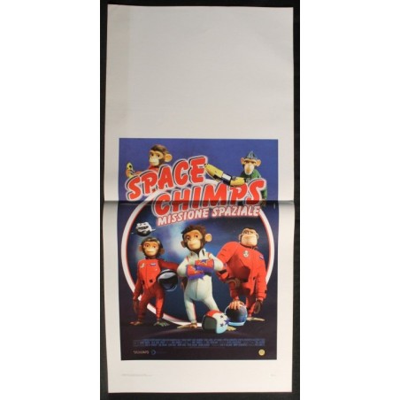 SPACE CHIMPS - DeMicco - Hines, Samberg - LOCANDINA ORIGINALE 2008