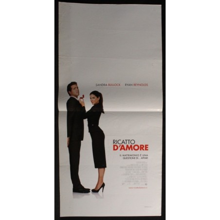 RICATTO D'AMORE - Fletcher - Bullock, Reynolds - LOCANDINA ORIGINALE 2009