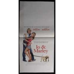IO & MARLEY - Frankel - Aniston, Wilson - LOCANDINA ORIGINALE 2008
