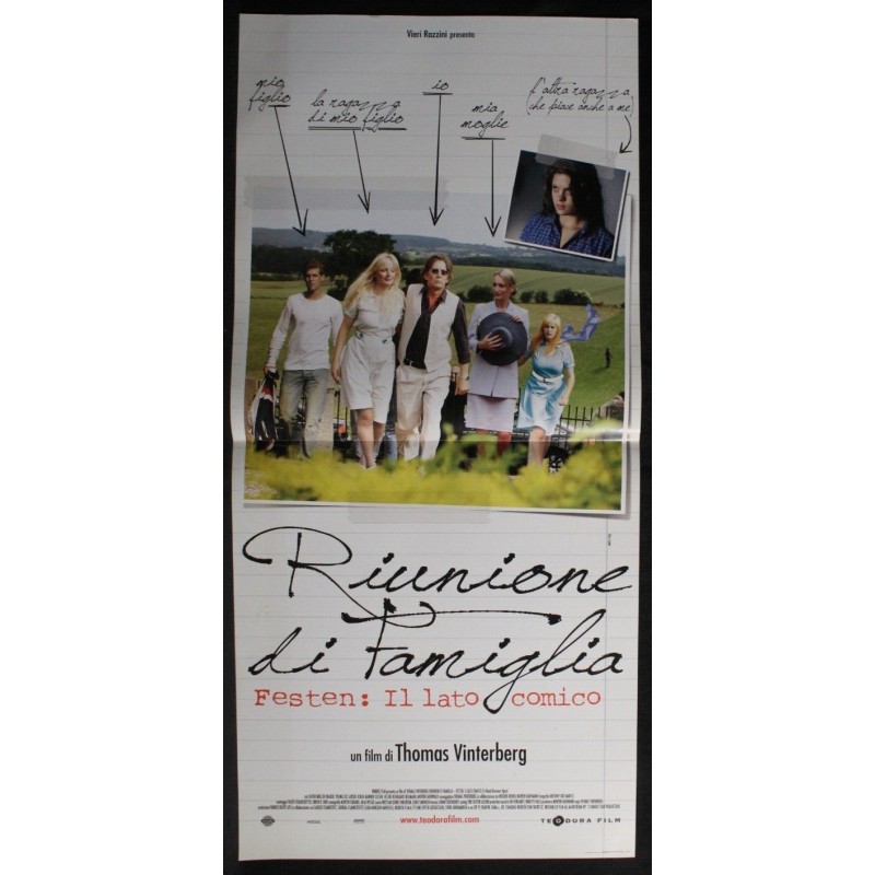 RIUNIONE DI FAMIGLIA - Vinterberg - Olesen, Møller-Kn - LOCANDINA ORIGINALE 2007