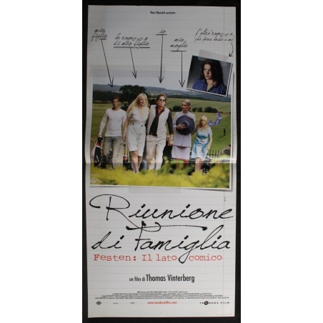 RIUNIONE DI FAMIGLIA - Vinterberg - Olesen, Møller-Kn - LOCANDINA ORIGINALE 2007