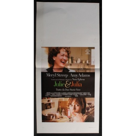 JULIE & JULIA - Ephron - Adams, Streep - LOCANDINA ORIGINALE 2009