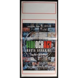 VIDEOCRACY BASTA APPARIRE - Gandini - Mora, Berlusconi -LOCANDINA ORIGINALE 2009