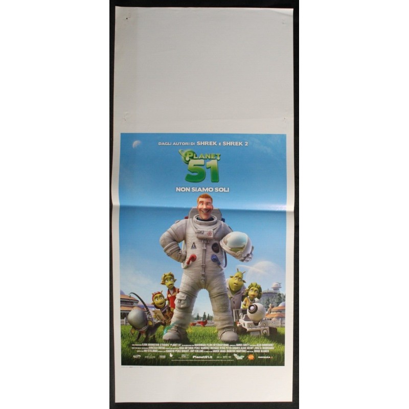 PLANET 51 - Blanco - Long, Johnson - LOCANDINA ORIGINALE 2009