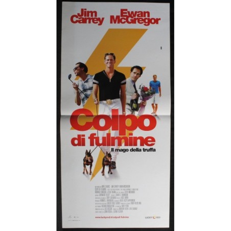 COLPO DI FULMINE IL MAGO DELLA TRUFFA - Requa - McGregor - LOCANDINA ORIG 2009