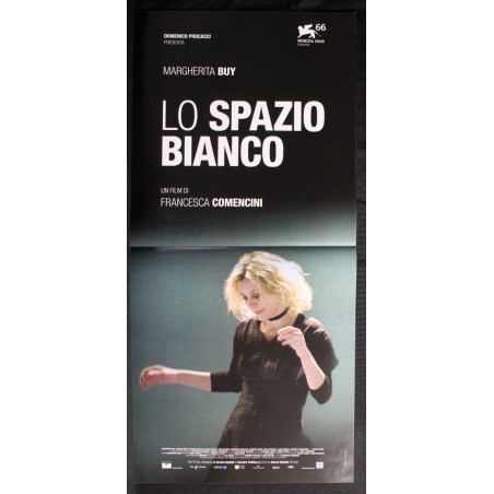 LO SPAZIO BIANCO - Comencini - Ludeno, Buy - LOCANDINA ORIGINALE 2009