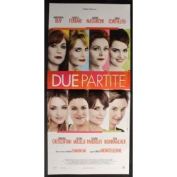 DUE PARTITE - Monteleone - Ferrari, Buy - LOCANDINA ORIGINALE 2009