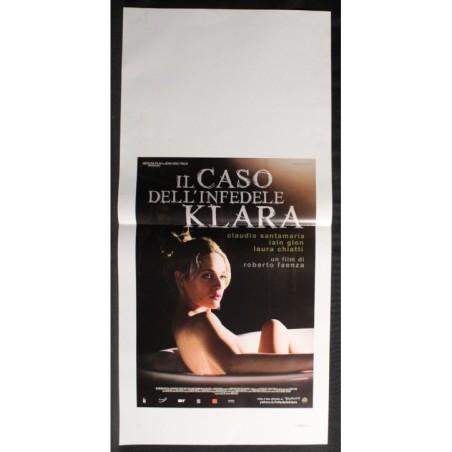 IL CASO DELL'INFEDELE KLARA - Faenza - Santamaria, Chiatti - LOCANDINA ORIG 2009