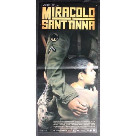 MIRACOLO A SANT'ANNA - Lee - Ealy, Luke - LOCANDINA ORIGINALE 2008