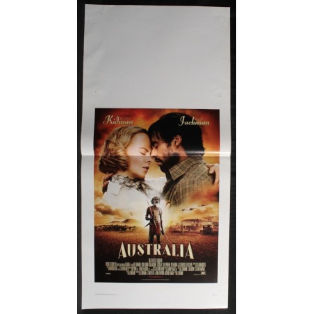 AUSTRALIA - Luhrmann - Jackman, Kidman - LOCANDINA ORIGINALE 2008