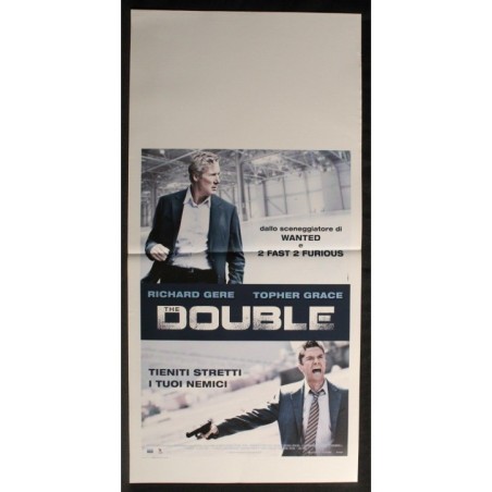 THE DOUBLE - Brandt - Grace, Gere - LOCANDINA ORIGINALE 2011