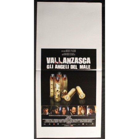 VALLANZASCA GLI ANGELI DEL MALE - Placido - Timi, Stuar-LOCANDINA ORIGINALE 2010