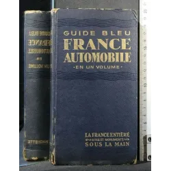 GUIDE BLEU FRANCE AUTOMOBILE EN UN VOLUME