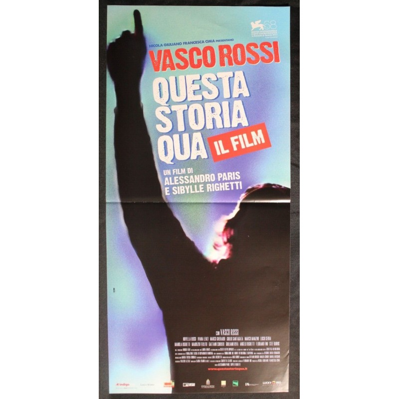 QUESTA STORIA QUA - Paris, Righetti - Rossi, Lenzi - LOCANDINA ORIGINALE 2011