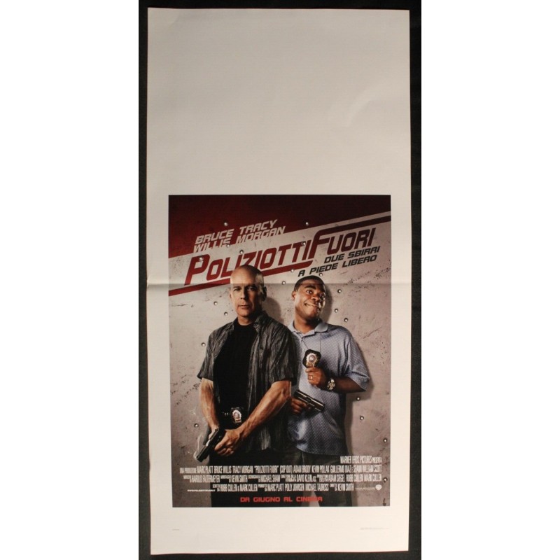 POLIZIOTTI FUORI - Smith - Morgan, Willis - LOCANDINA ORIGINALE 2010