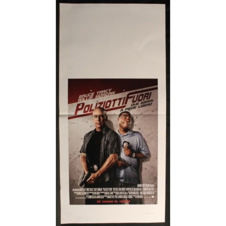 POLIZIOTTI FUORI - Smith - Morgan, Willis - LOCANDINA ORIGINALE 2010