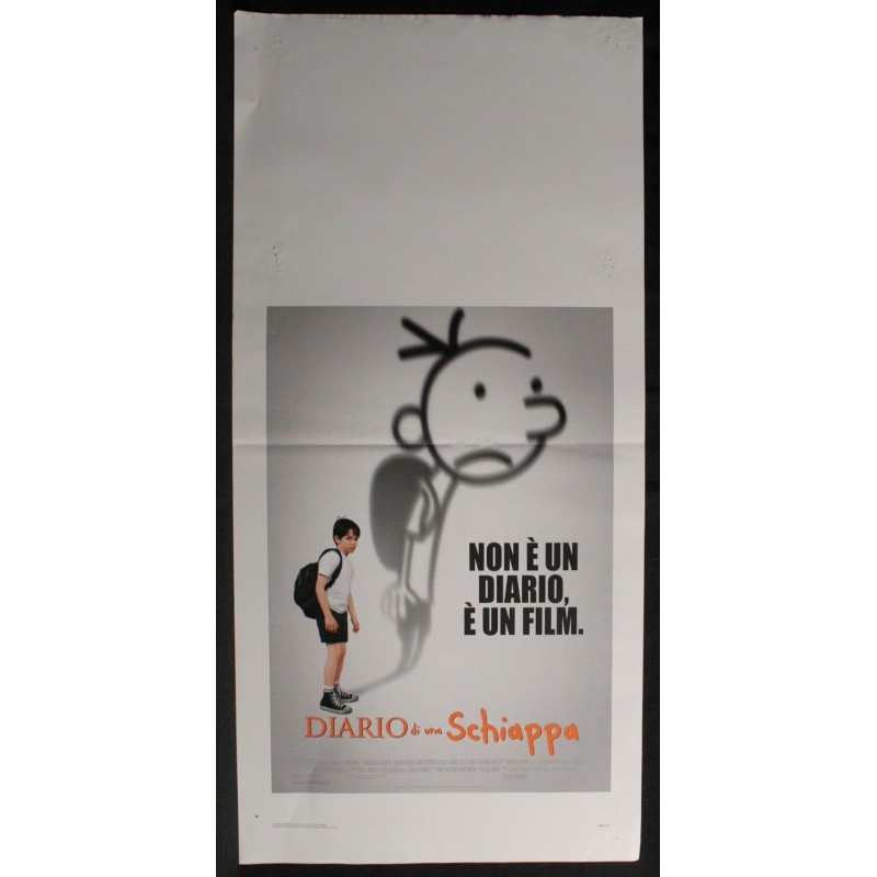 DIARIO DI UNA SCHIAPPA - Freudenthal - Capron, Gordon - LOCANDINA ORIGINALE 2010