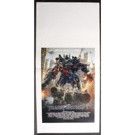 TRANSFORMERS 3 - Bay - Duhamel, LaBeouf - LOCANDINA ORIGINALE 2011