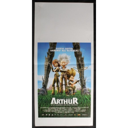 ARTHUR E LA GUERRA DEI DUE MONDI - Besson - Martello, Meli - LOCANDINA ORIG 2010