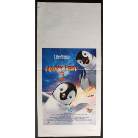 HAPPY FEET 2 - Miller - Williams, Wood - LOCANDINA ORIGINALE 2011