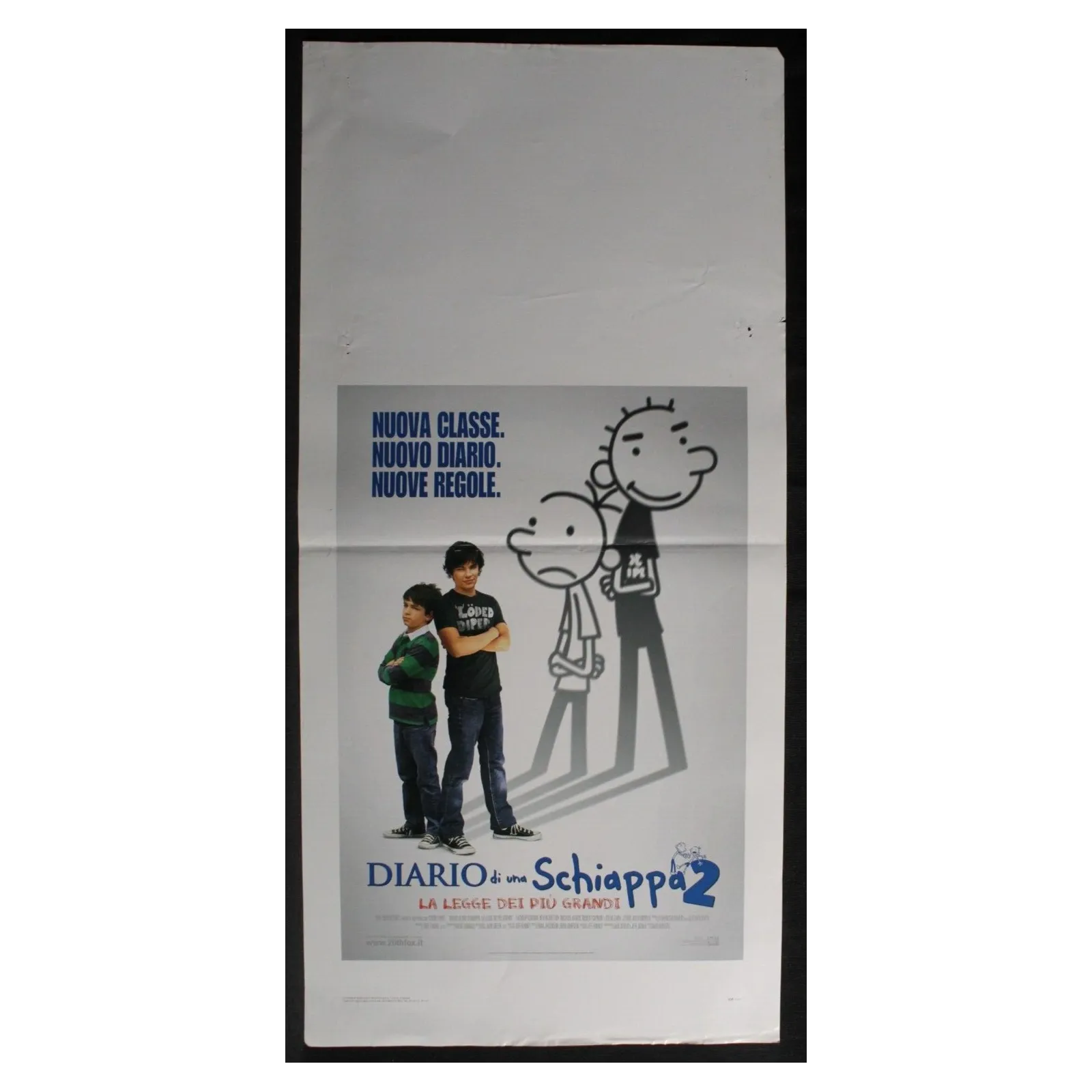 DIARIO DI UNA SCHIAPPA 2 - Bowers - Bostick, Gordon - LOCANDINA ORIGINALE 2011
