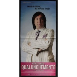 QUALUNQUEMENTE - Manfredonia - Indovina, Albanese - LOCANDINA ORIGINALE 2011