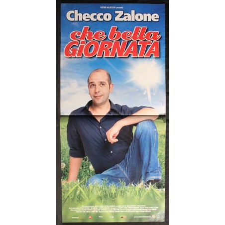 CHE BELLA GIORNATA - Nunziante - Solenghi, Zalone - LOCANDINA ORIGINALE 2011