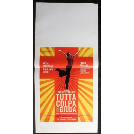 TUTTA COLPA DI GIUDA - Ferrario - Troiano, Smutniak - LOCANDINA ORIGINALE 2008