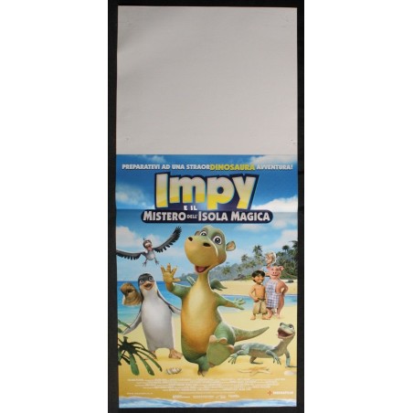 IMPY E IL MISTERO DELL'ISOLA MAGICA -Klooss-Clerici, Mottola-LOCANDINA ORIG 2006