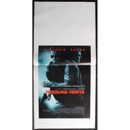 NESSUNA VERITA - Scott - Crowe, DiCaprio - LOCANDINA ORIGINALE 2008