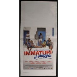 IMMATURI IL VIAGGIO - Genovese - Memphis, Bova - LOCANDINA ORIGINALE 2012