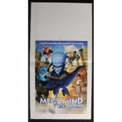 MEGAMIND - McGrath - Cross, Ferrell - LOCANDINA ORIGINALE 2010