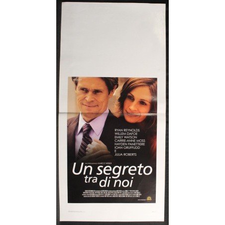 UN SEGRETO TRA DI NOI - Lee - Dafoe, Reynolds - LOCANDINA ORIGINALE 2008